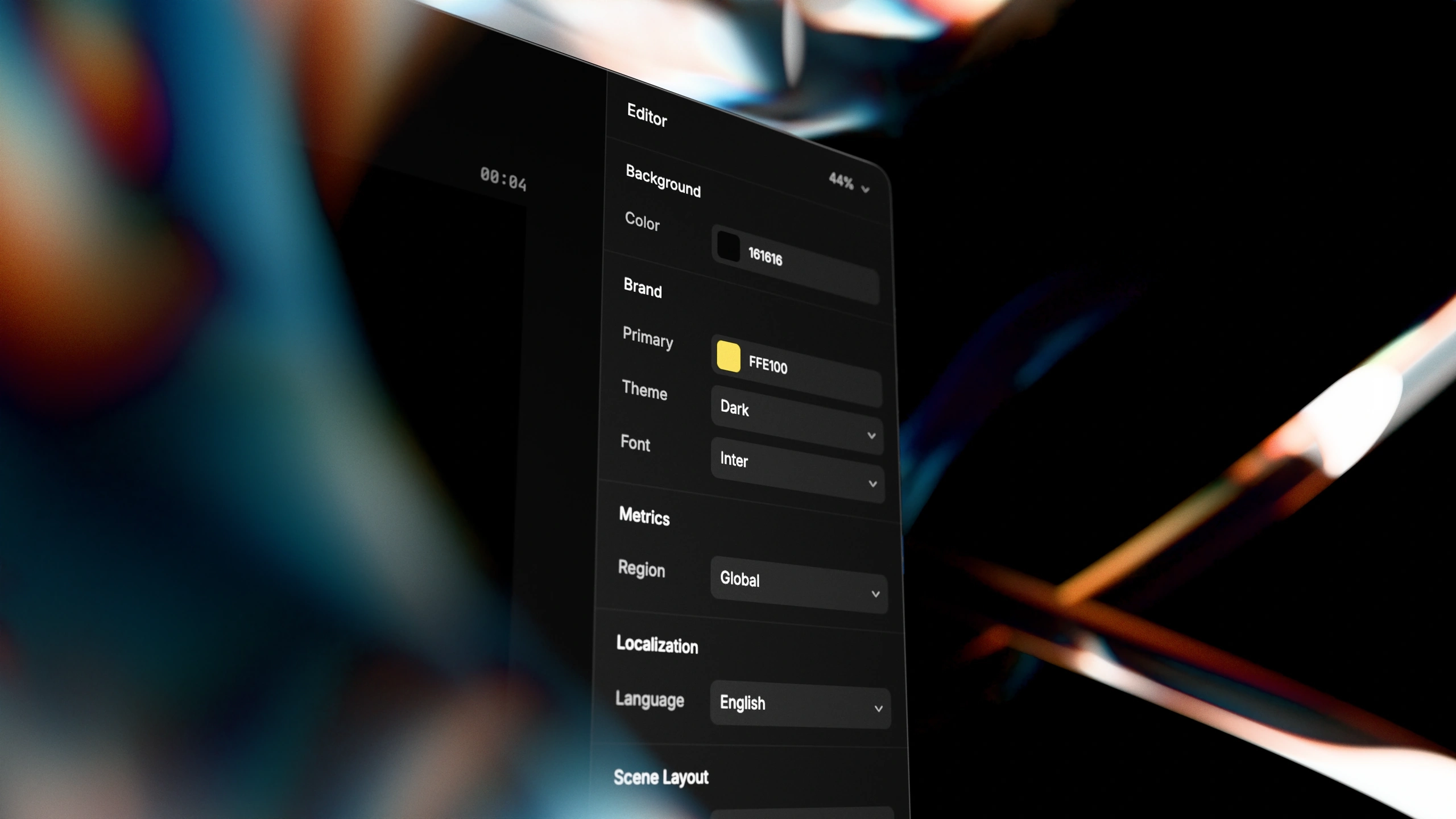 Custom controls for video projects