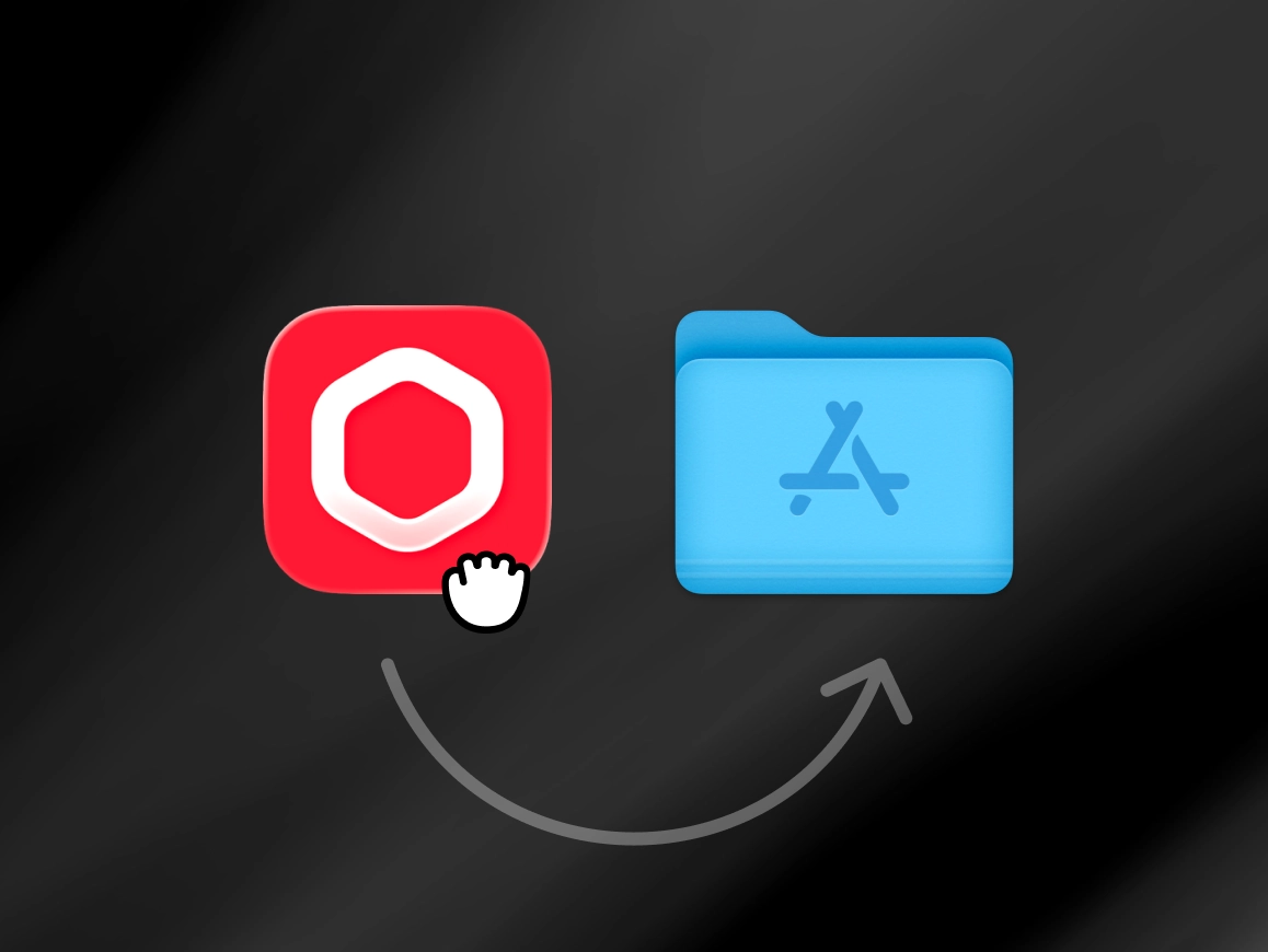 The Diffusion Studio app icon being dragged into the macOS Applications folder.